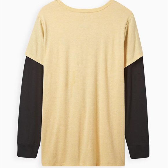 ❤️NWT VINTAGE TORRID TEE NIRVANA LAYERED BAND CONCERT SHIRT EMOJI LOGO PLUS SIZE - Picture 3 of 9